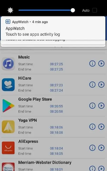 Appwatch : Anti pop-up ads - скриншот 4