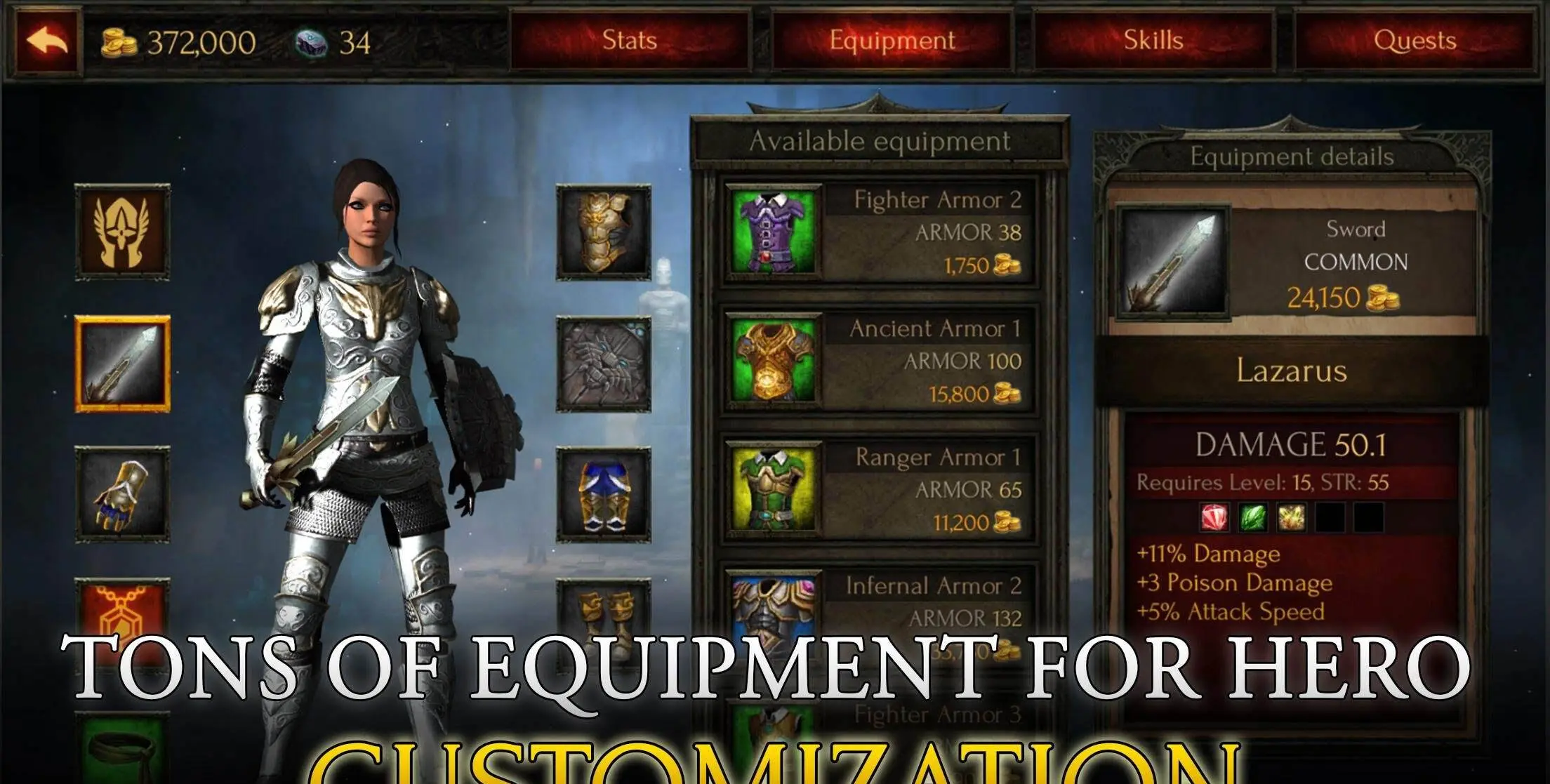 Arcane Quest Legends - скриншот 4