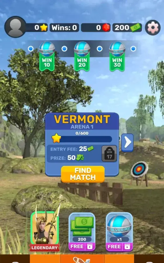 Archery Clash - скриншот 3