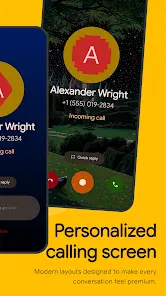 DialX: Phone Dialer & Contacts - скриншот 2