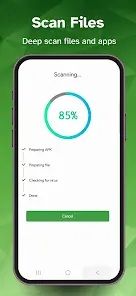 VirusGuard Security Cleaner - скриншот 1