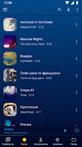 Музыкальный плеер Music Player - скриншот 1