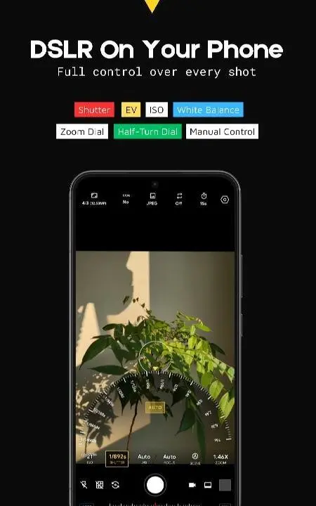 AuraRAW – Pro Manual Camera - скриншот 2