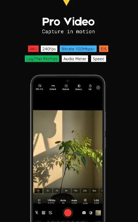 AuraRAW – Pro Manual Camera - скриншот 4