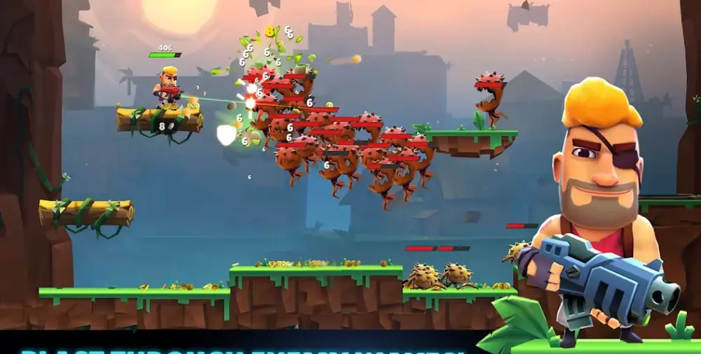 Autogun Heroes: Run and Gun - скриншот 3