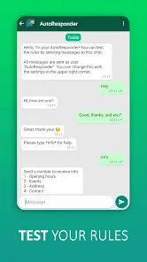 Автоответчик для WA - скриншот 4