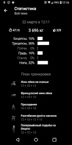 Гантели. Тренировка дома - скриншот 5