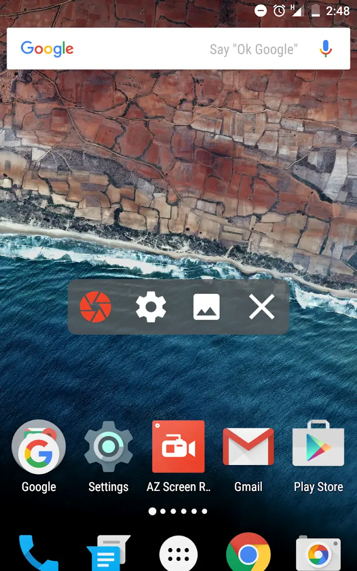 AZ Screen Recorder - скриншот 1