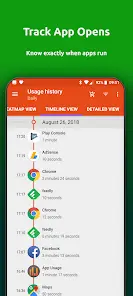 App Usage - Управление/Слежка - скриншот 1