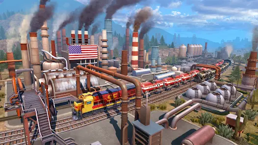 Railroad Empire: Игра в поезда - скриншот 4