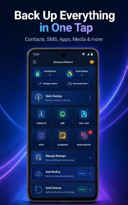 Backup and Restore All - скриншот 1