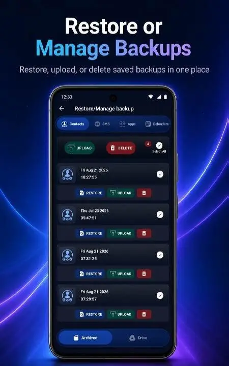 Backup and Restore All - скриншот 4
