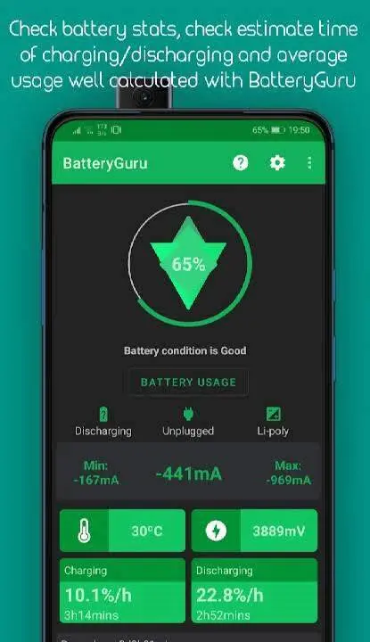 BatteryGuru - скриншот 1
