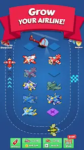 Merge Planes Idle Tycoon Plane - скриншот 8