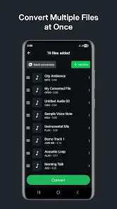 Audio Converter (MP3 AAC OPUS) - скриншот 3