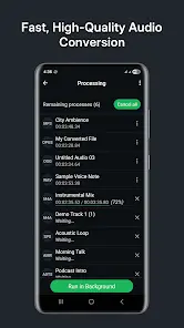 Audio Converter (MP3 AAC OPUS) - скриншот 5