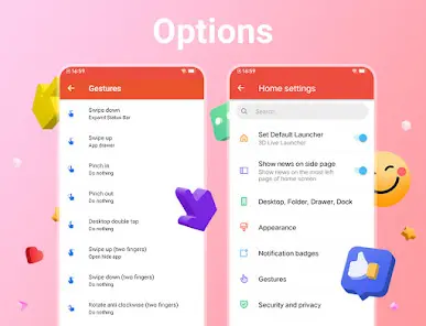 3D Launcher - Perfect 3D Live - скриншот 7