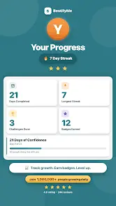 21 Day Habit Challenge App - скриншот 4