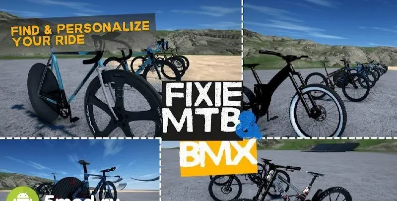 Bicycle Extreme Rider 3D - скриншот 1