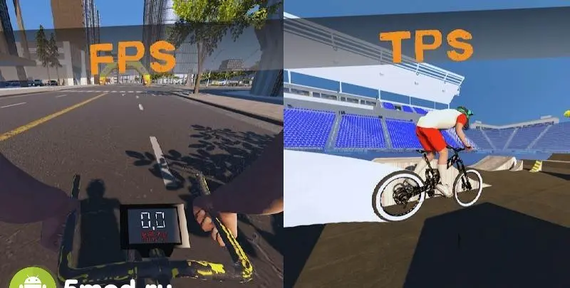 Bicycle Extreme Rider 3D - скриншот 2