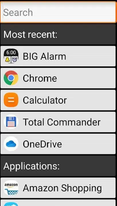 BIG Launcher - скриншот 3
