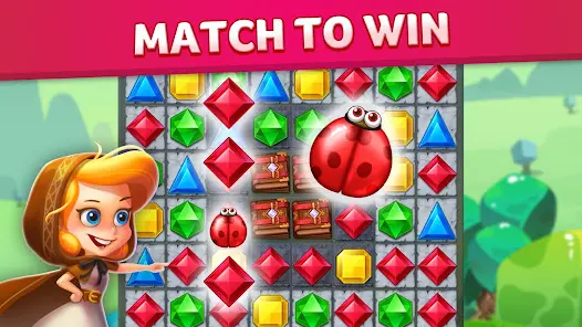 Три в Ряд : Jewel Match King - скриншот 5