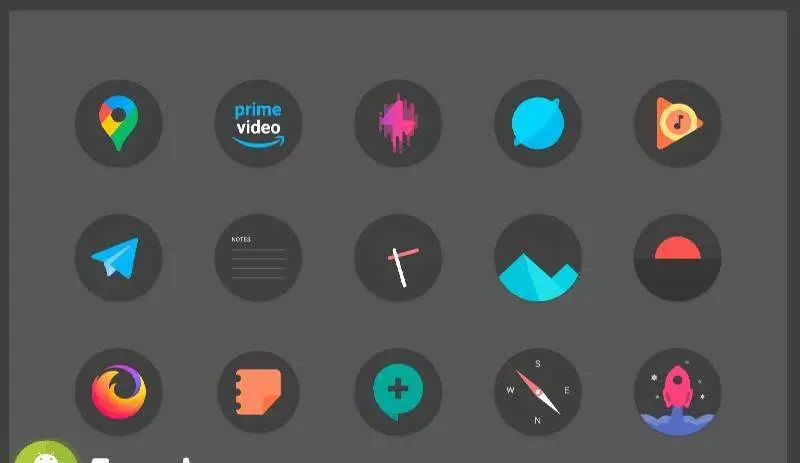 Black Pie - Icon Pack - скриншот 3
