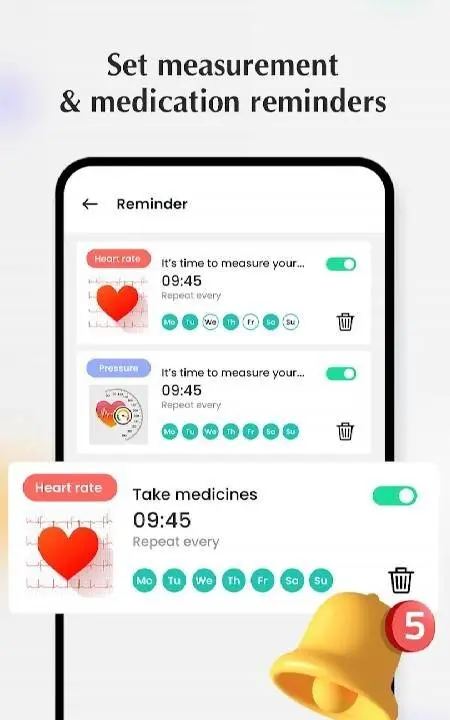 Blood pressure - Heart rate - скриншот 1