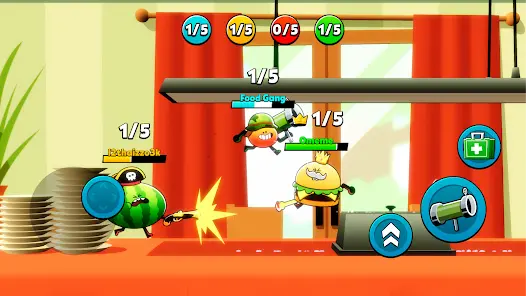 Food Gang: Chaotic PvP Brawl - скриншот 1