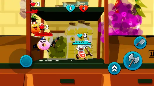 Food Gang: Chaotic PvP Brawl - скриншот 2