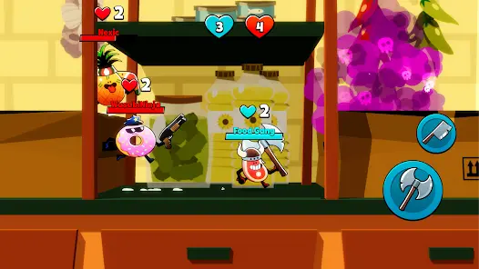Food Gang: Chaotic PvP Brawl - скриншот 7