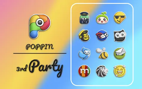 Poppin icon pack - скриншот 3