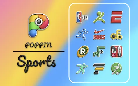 Poppin icon pack - скриншот 5
