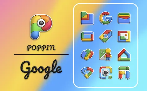 Poppin icon pack - скриншот 6