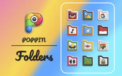 Poppin icon pack - скриншот 7