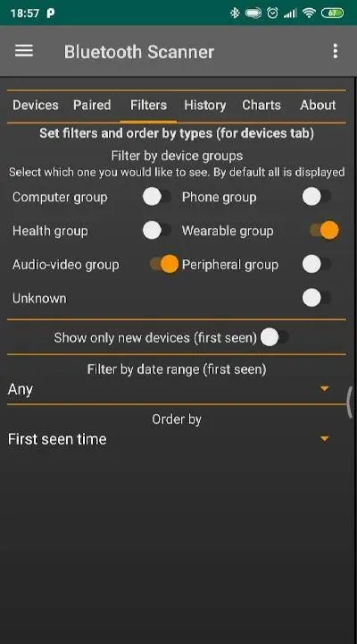 Bluetooth Finder, Scanner Pair - скриншот 3