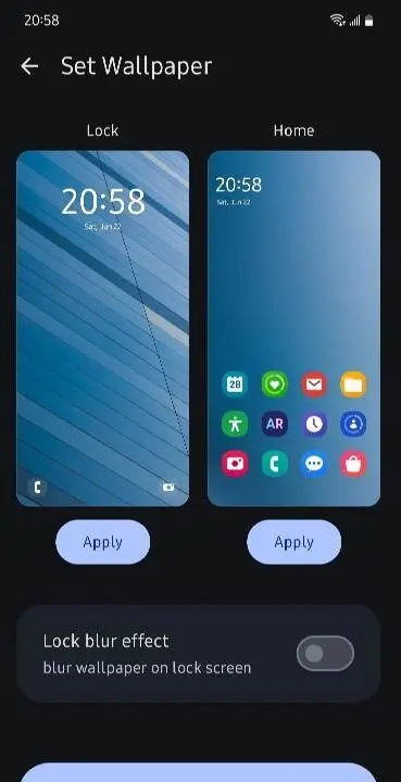 BlurWall: blur wallpaper - скриншот 2