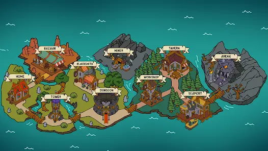Hunterra: Monster Slayer RPG - скриншот 1