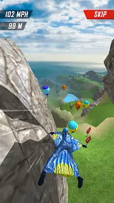 Base Jump Wing Suit Flying - скриншот 7