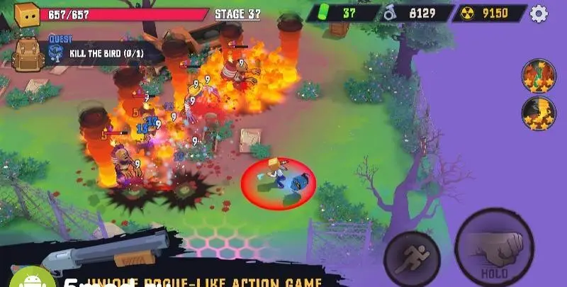 Box Head: Zombies Must Die! - скриншот 1