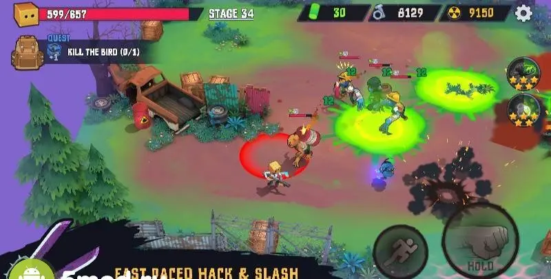 Box Head: Zombies Must Die! - скриншот 3