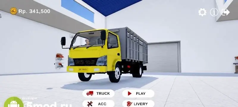 BR Truck Simulator Indonesia - скриншот 1