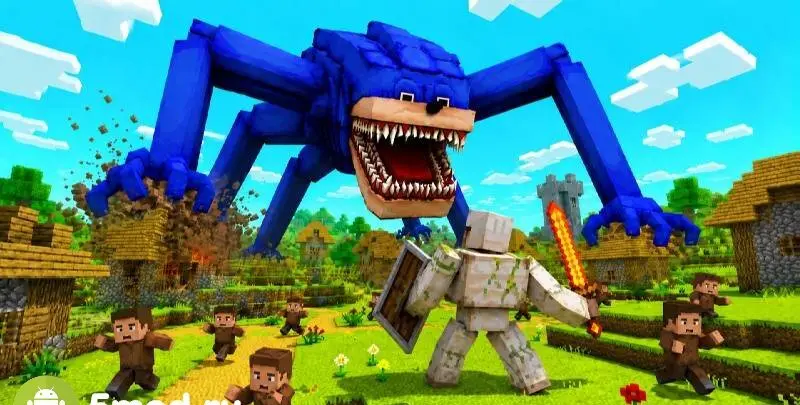 Build Block 3D: Battle World - скриншот 1