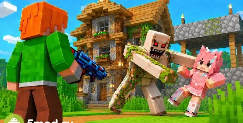 Build Block 3D: Battle World - скриншот 4