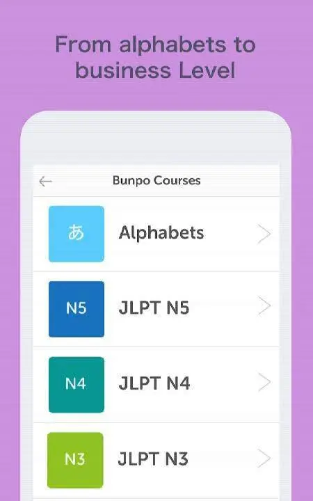 Bunpo: Learn Japanese - скриншот 3