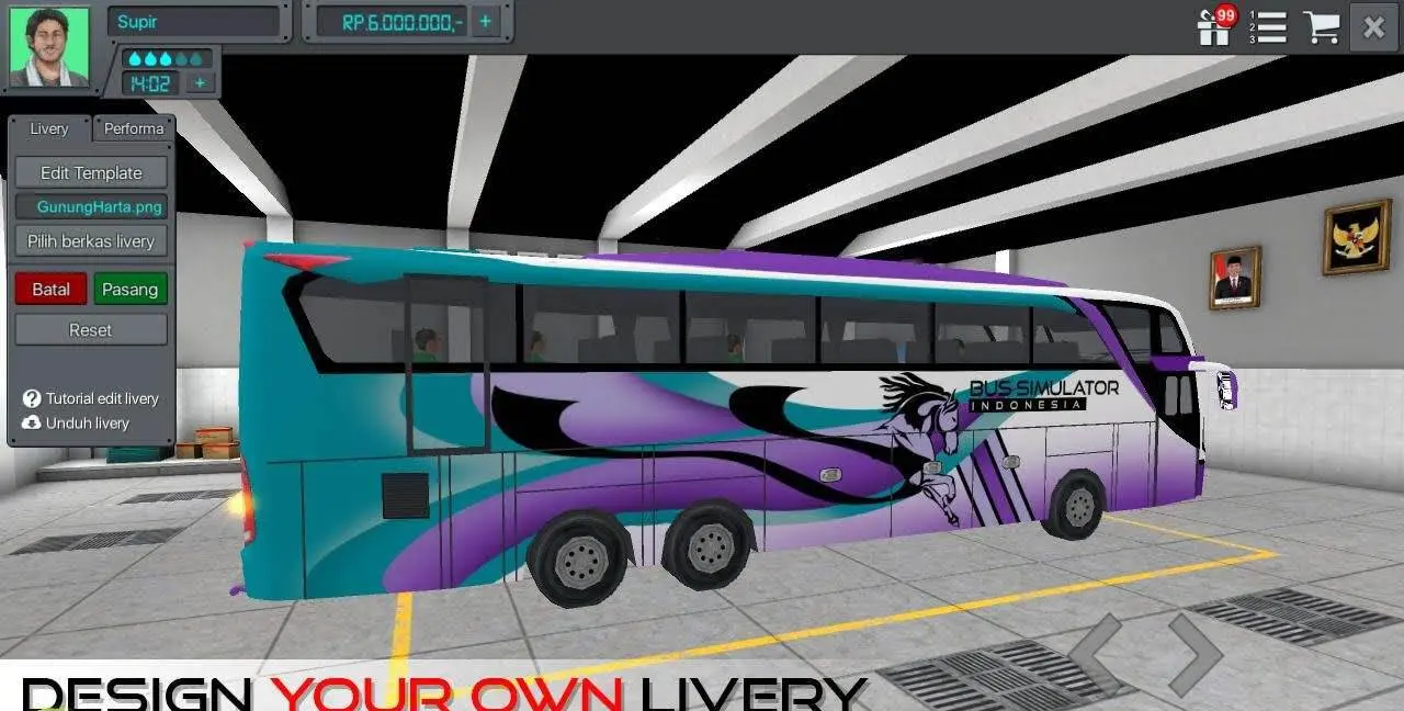 Bus Simulator Indonesia - скриншот 3