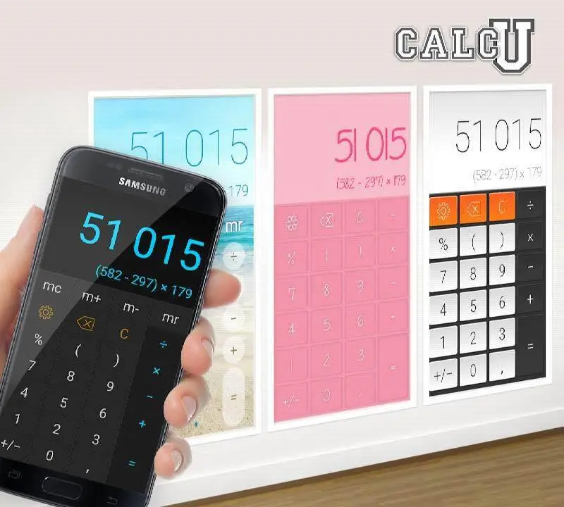 CALCU™ Stylish Calculator - скриншот 1