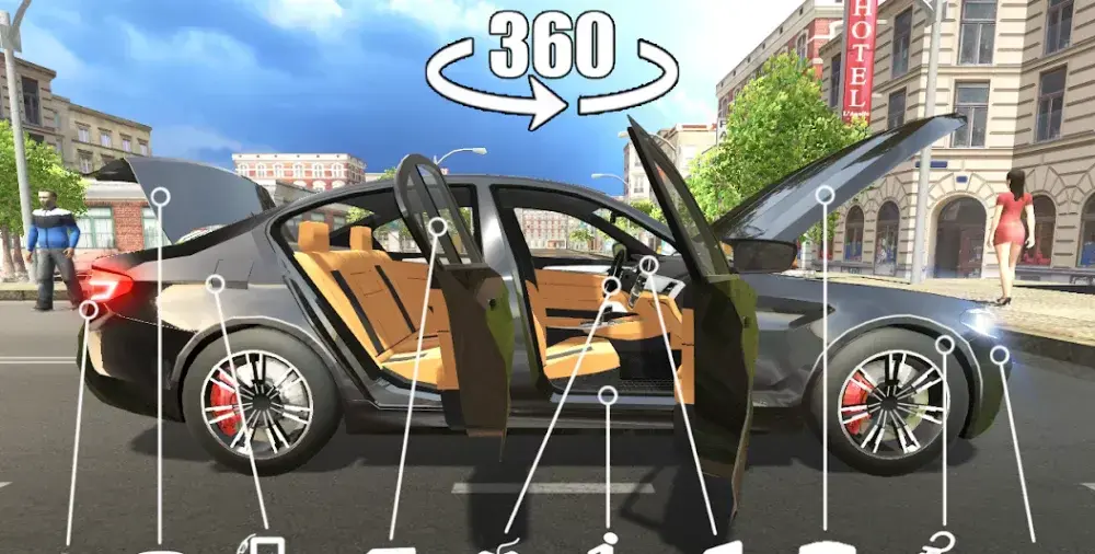 Car Simulator M5 - скриншот 1