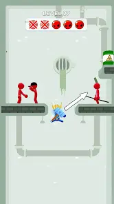 Stickman Teleport Master 3D - скриншот 1