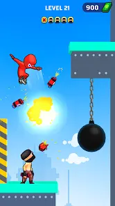 Web Master: Стикмен cупергерой - скриншот 3